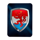 Luxemburger Emblem Magnet (Vertikal)