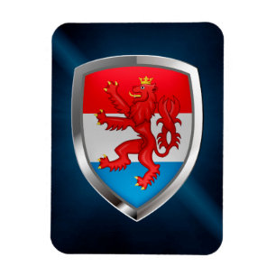 Luxemburger Emblem Magnet