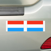 Luxemburger Flagge Autoaufkleber (Auf Auto)