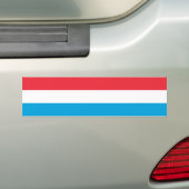 Luxemburger Flagge Autoaufkleber (Auf Auto)
