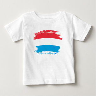 Luxemburger Flagge Baby T-shirt