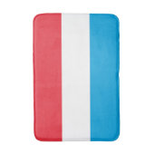 Luxemburger Flagge Badematte (Vorderseite Vertikal)