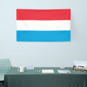 Luxemburger Flagge Banner (Messeveranstaltung)
