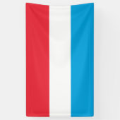 Luxemburger Flagge Banner (Vertikal)