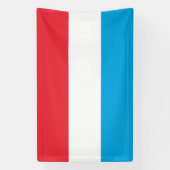 Luxemburger Flagge Banner (Vertikal)