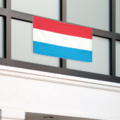 Luxemburger Flagge Banner (Äußeres Gebäude)