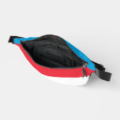 Luxemburger Flagge Bauchtasche (Offen)
