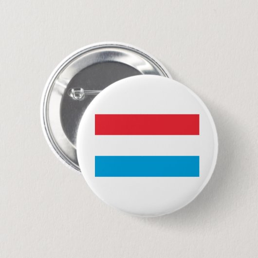 Luxemburger Flagge Button (Vorne & Hinten)