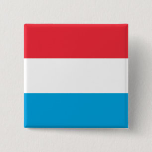 Luxemburger Flagge Button
