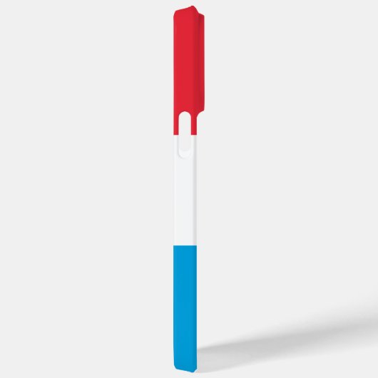 Luxemburger Flagge Case-Mate iPhone Hülle (Rückseite / Rechts)