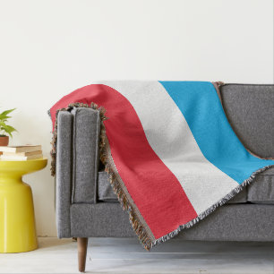 Luxemburger Flagge Decke