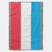 Luxemburger Flagge Decke (Vorderseite Vertikal)