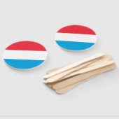 Luxemburger Flagge Fächer (Non-assembled)