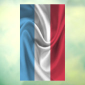 Luxemburger Flagge Fensteraufkleber (Blatt 3)