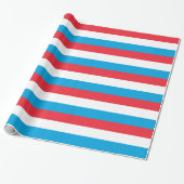 Luxemburger Flagge Geschenkpapier (Ungerollt)