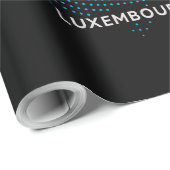 Luxemburger Flagge Geschenkpapier (Rolleneckpunkt)