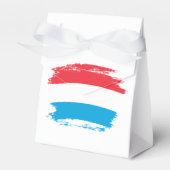 Luxemburger Flagge Geschenkschachtel (Vorderseite)