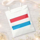 Luxemburger Flagge Geschenktütchen (Ausgeschnitten)
