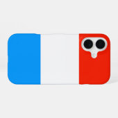 Luxemburger Flagge iPhone 16 Hülle (Rückseite (Horizontal))