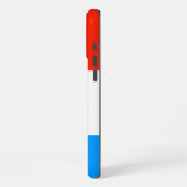 Luxemburger Flagge iPhone Hülle (Linke Seite)
