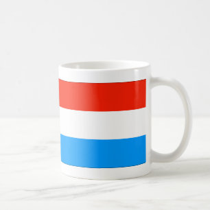 Luxemburger Flagge Kaffeetasse