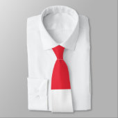 Luxemburger Flagge Krawatte (Gebunden)