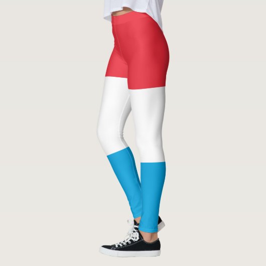 Luxemburger Flagge Leggings (Links)