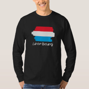 Luxemburger Flagge Luxemburg T-Shirt