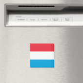 Luxemburger Flagge Magnet (In Situ (Geschirrspüler))