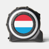 Luxemburger Flagge Maßband (Vorderseite)