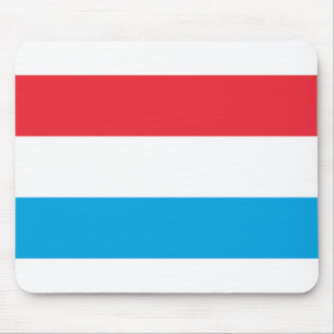 Luxemburger Flagge Mousepad