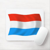 Luxemburger Flagge Mousepad (Mit Mouse)