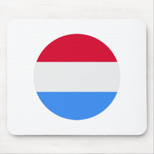 Luxemburger Flagge Mousepad