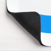 Luxemburger Flagge Mousepad (Ecke)