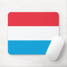 Luxemburger Flagge Mousepad