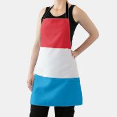 Luxemburger Flagge Schürze (InSitu)