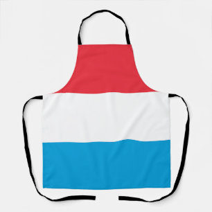 Luxemburger Flagge Schürze