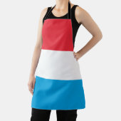 Luxemburger Flagge Schürze (InSitu)