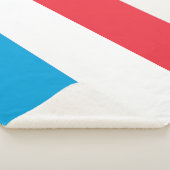 Luxemburger Flagge Sherpadecke (3/4)