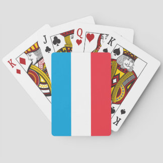 Luxemburger Flagge Spielkarten