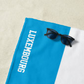 Luxemburger Flagge Splendid Patriotic Strandtuch (Beispiel)