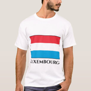 Luxemburger Flagge T-Shirt