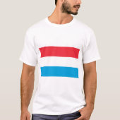 Luxemburger Flagge T-Shirt (Vorderseite)