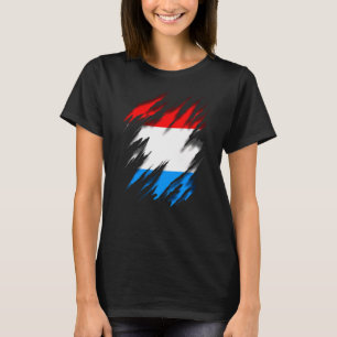 Luxemburger Flagge T-Shirt
