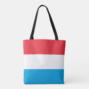 Luxemburger Flagge Tasche
