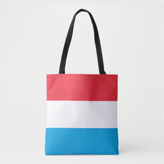 Luxemburger Flagge Tasche (Vorderseite)