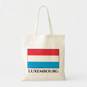 Luxemburger Flagge Tragetasche