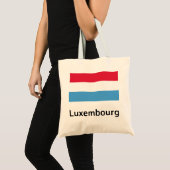 Luxemburger Flagge Tragetasche (Vorderseite (Produkt))