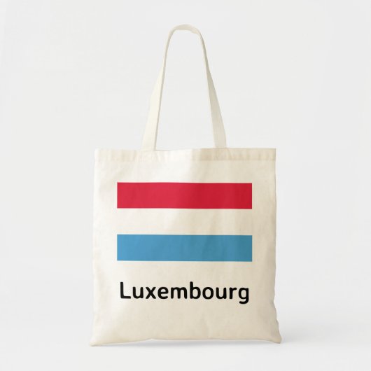 Luxemburger Flagge Tragetasche (Vorne)