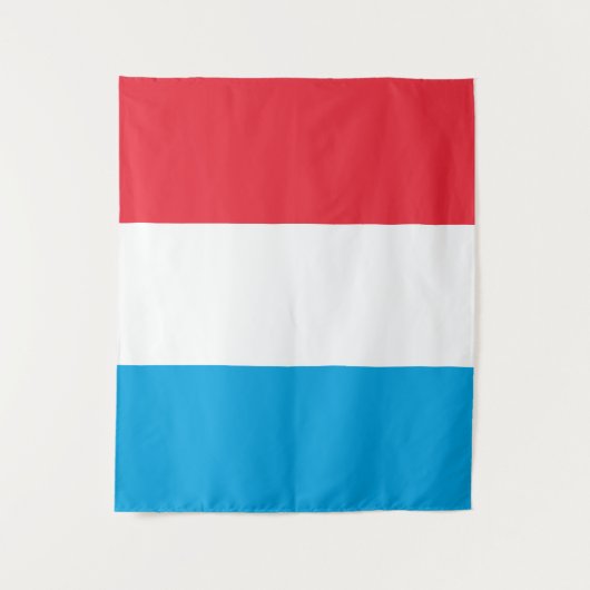 Luxemburger Flagge Wandteppich (Vorderseite)